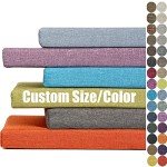 Personalized Non-Slip Bench Cushion for Outdoor Furniture
