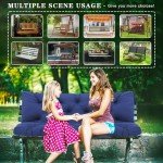 Waterproof Thick Cushions for 2-3 Person Swing