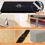 Custom Waterproof Bench Cushion Pads for Outdoor Furniture