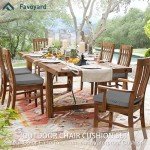 Set of 4 Outdoor Chair Cushions - 19" x 19