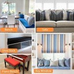 Custom Waterproof Bench Cushion Pads for Outdoor Furniture