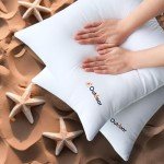MIULEE Waterproof Outdoor Pillow Set of 4