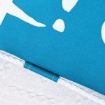 Aqua Blue Waterproof Pillow Covers - Set of 2