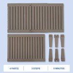 VINGLI Adjustable Waterproof Chaise Lounge Chair