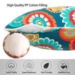 Waterproof Lumbar Throw Pillows - Set of 2