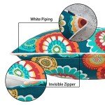 Waterproof Lumbar Throw Pillows - Set of 2