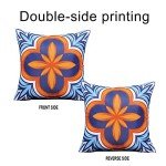 Waterproof Floral Pillow Covers Set of 4