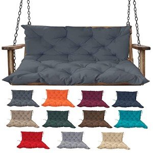 Waterproof Porch Swing Cushions for 2-3 Seats