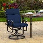 Sapphire Blue Outdoor Chair Cushion 21 x 20