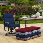 Sapphire Blue Outdoor Chair Cushion 21 x 20