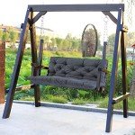 Waterproof Porch Swing Cushions for 2-3 Seats