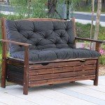 Waterproof Porch Swing Cushions for 2-3 Seats