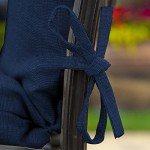 Sapphire Blue Outdoor Chair Cushion 21 x 20