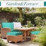 8-Piece Waterproof Patio Cushion Cover Set