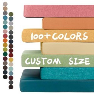Custom Outdoor Bench Cushion - Size, Color, Style Options