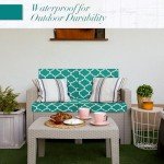 8-Piece Waterproof Patio Cushion Cover Set