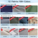 Custom Outdoor Bench Cushion - Size, Color, Style Options