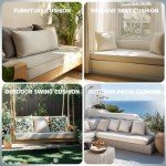 Custom Indoor/Outdoor Bench Cushion - Your Style!