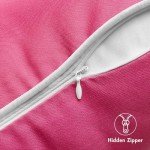 MIULEE Set of 2 Outdoor Waterproof Pillow Covers