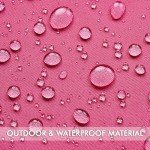 MIULEE Set of 2 Outdoor Waterproof Pillow Covers
