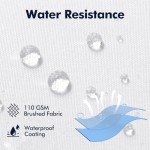 MIULEE 12x20 Outdoor Water-Resistant Pillow Insert