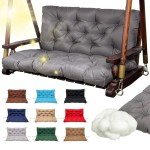 Waterproof Replacement Cushions for Outdoor Swing Chairs
