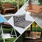 Waterproof Replacement Cushions for Outdoor Swing Chairs