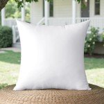 MIULEE 18x18 Water-Resistant Outdoor Pillow Insert