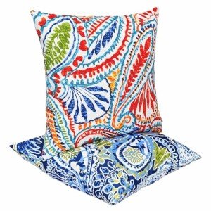 Outdoor Waterproof Lumbar Pillows - Set of 2