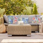 Outdoor Waterproof Lumbar Pillows - Set of 2