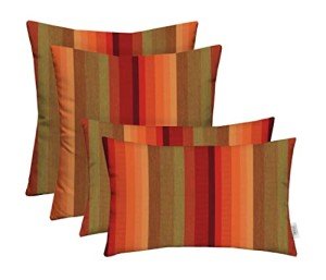 Outdoor Sunbrella Pillow Set – Astoria Sunset