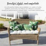 Outdoor Sunbrella Pillow Set – Astoria Sunset