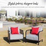 Outdoor Sunbrella Pillow Set – Astoria Sunset