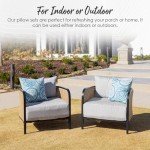 Outdoor Sunbrella Pillow Set – Astoria Sunset