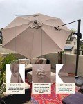 Cantilever Umbrella Replacement Canopy for 11ft Umbrella