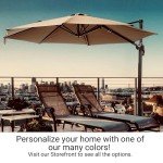 Cantilever Umbrella Replacement Canopy for 11ft Umbrella