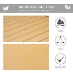 75" Rectangular Outdoor Dining Table for 8