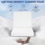 Blue Outdoor Deep Seat Cushion Set, 22x22 Inch