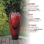 Antique Jar Outdoor Water Fountain with LED Lights