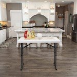 4-Foot Height Adjustable Folding Utility Table