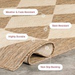 nuLOOM 8' x 10' Stain-Resistant Outdoor Rug