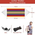 JoyView Portable Brazilian Hammock for Single Person