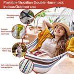 JoyView Portable Brazilian Hammock for Single Person