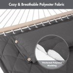 ANOW Double Hammock with Heavy Duty Steel Stand
