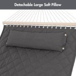 ANOW Double Hammock with Heavy Duty Steel Stand