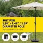 Heavy Duty Round Umbrella Base for Patio