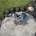 Riley Brown 28” Square Gas Fire Pit Table