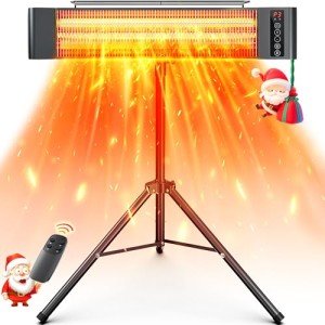 Infrared Electric Patio Heater with Remote Control