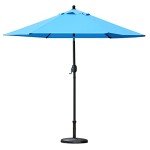 Sunnyglade 7.5' Blue Patio Umbrella with Tilt