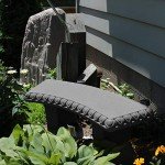 Lightweight Garden Bench with Natural Granite Look
